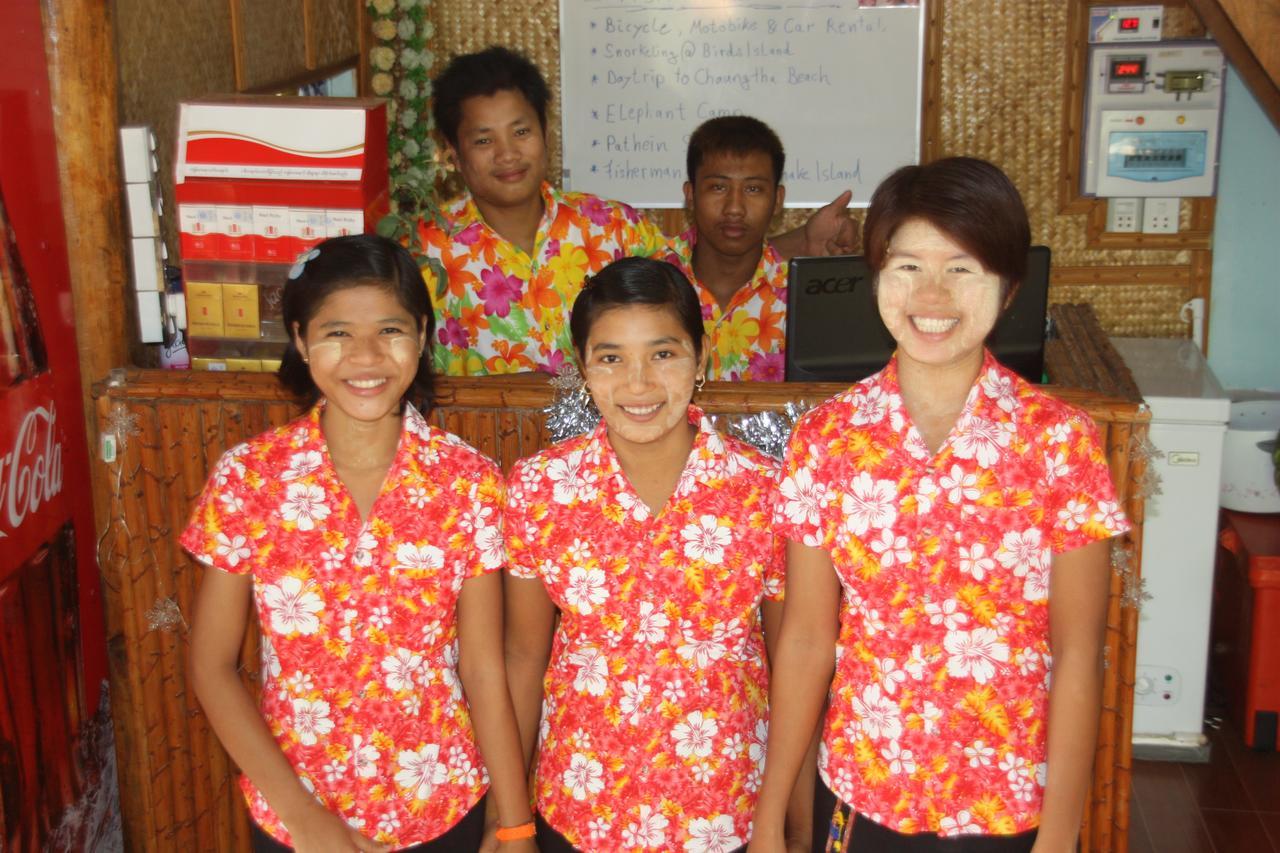 Soe Ko Ko Beach House & Restaurant Ngwesaung Dış mekan fotoğraf